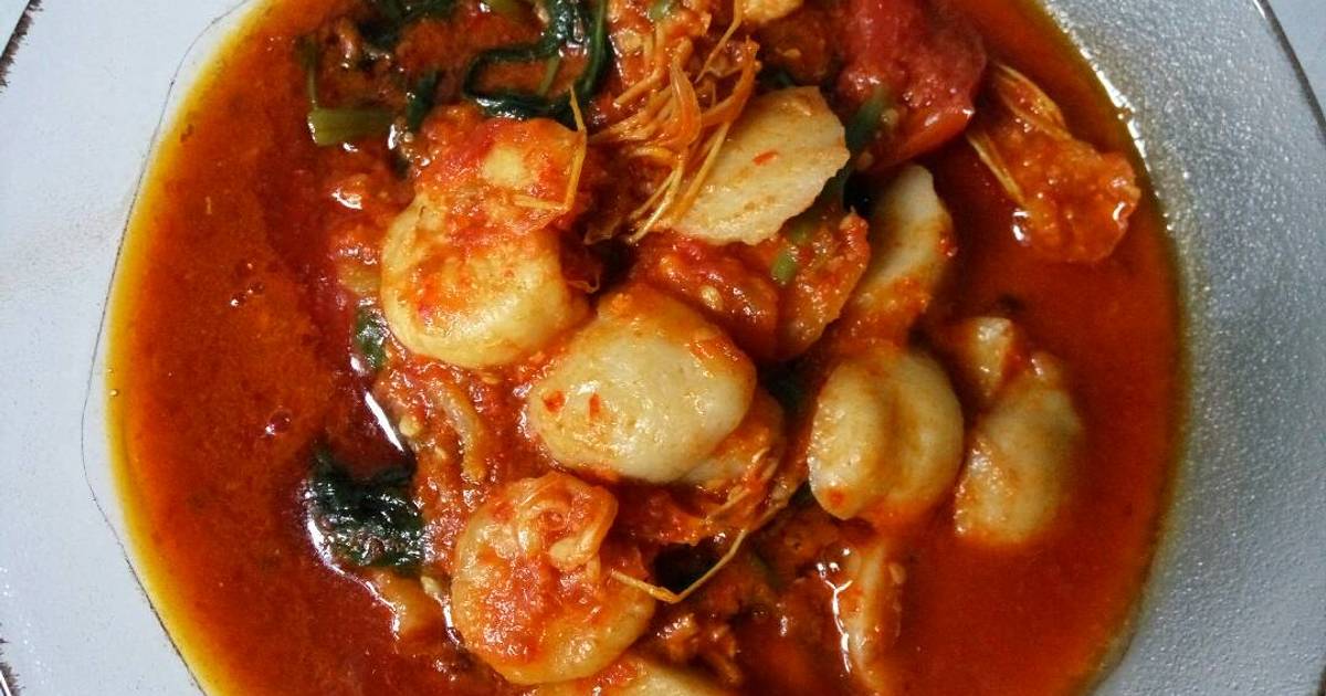  Resep  Kangkung udang bakso  tumis kuah oleh Suci Rahmaniar 