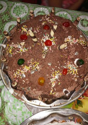 صورة لوصفة تورتة عيد الميلاد