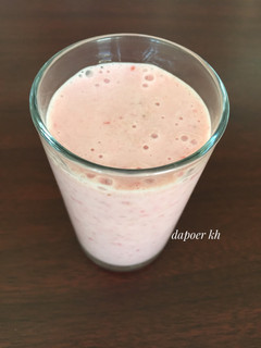 Foto resep BanBerry (Banana Strawberry) Smoothies