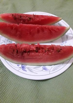 A picture of Sliced Water Melon.