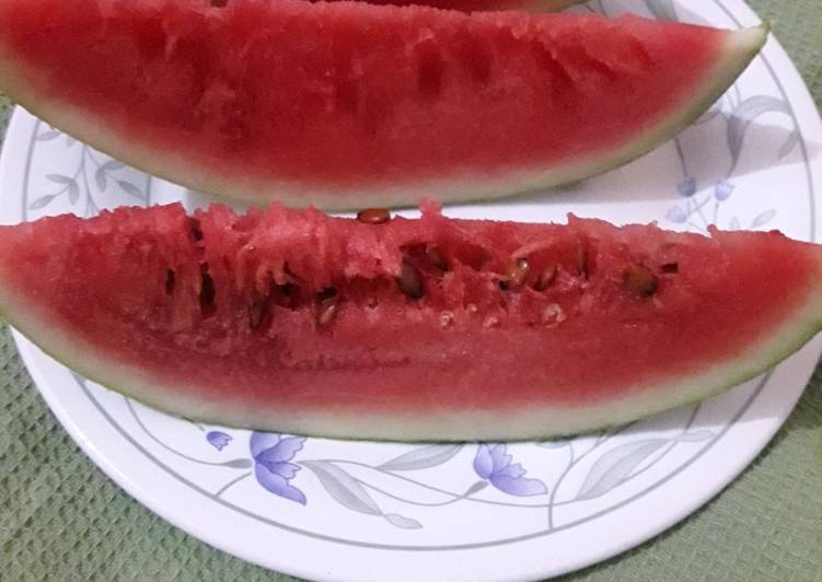 Recipe of Super Quick Homemade Sliced Water Melon