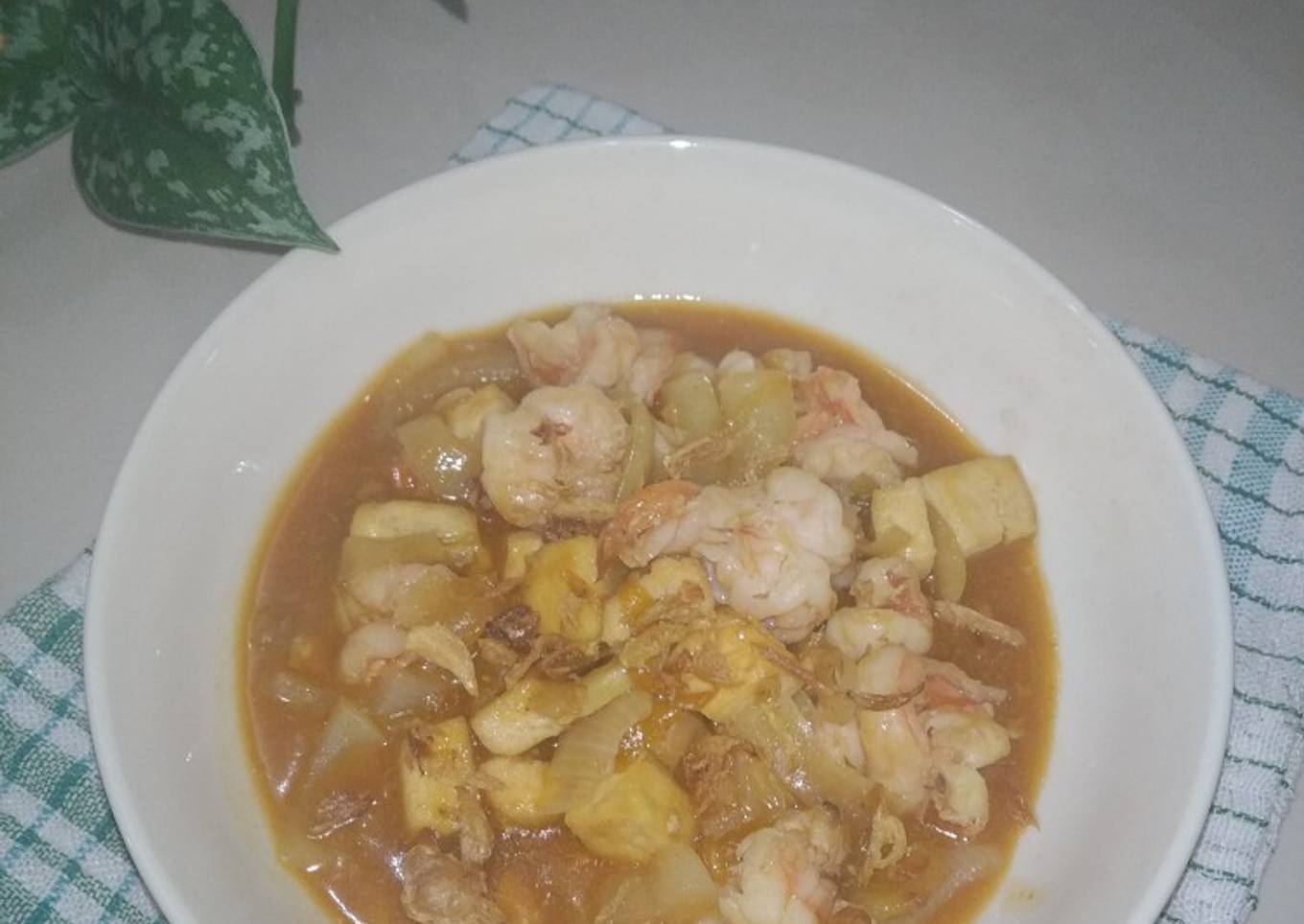 244. Udang Tahu Saos Tiram