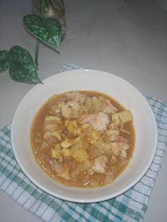 Foto resep 244. Udang Tahu Saos Tiram