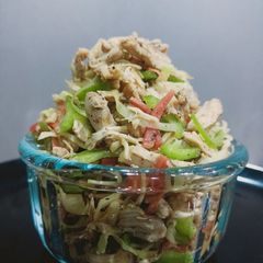 A picture of Chicken filling.