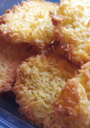 Diétás kókuszos keksz recept fotója
