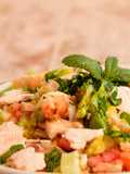 Fattoush o fattush. Ensalada fácil de pan pita