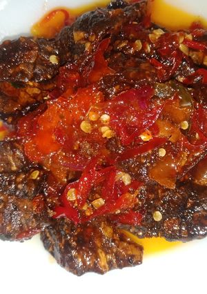 Foto resep Dendeng Paru balado