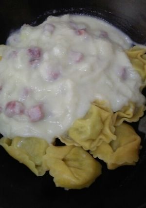 Foto principal de Falsa carbonara a base de coliflor