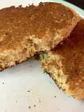 Panqueques integrales de banana -hot cakes o pancakes-