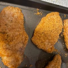 A picture of Crispy Baked Pork Chops.
