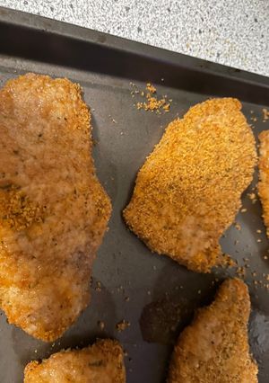 A picture of Crispy Baked Pork Chops.