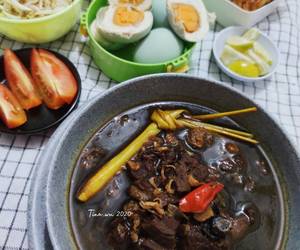 Cara Membuat Rawon daging kerbau Lezat Mantap