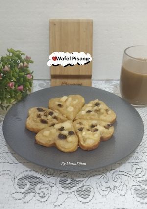 Foto resep Wafel Pisang 🍌