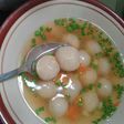 Cilok Aci Kuah Pedas, isi lemak sapi, Empukkk