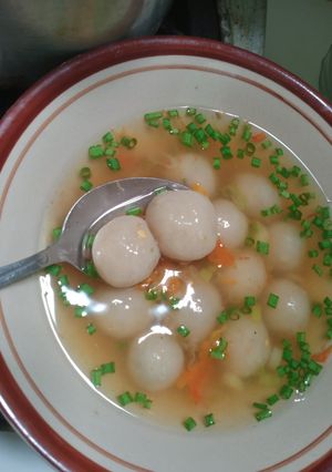 Foto resep Cilok Aci Kuah Pedas, isi lemak sapi, Empukkk