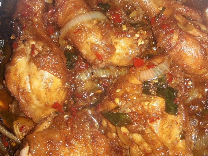 Cara Gampang Menyiapkan Ayam kecap pedas yang Enak