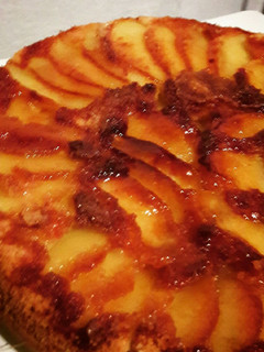 Una foto de Torta de manzana invertida 🍎