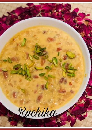 A picture of Basundi.