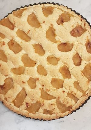 Una foto de Torta de manzana