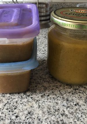 Una foto de Sopa de restos de verduras congelable