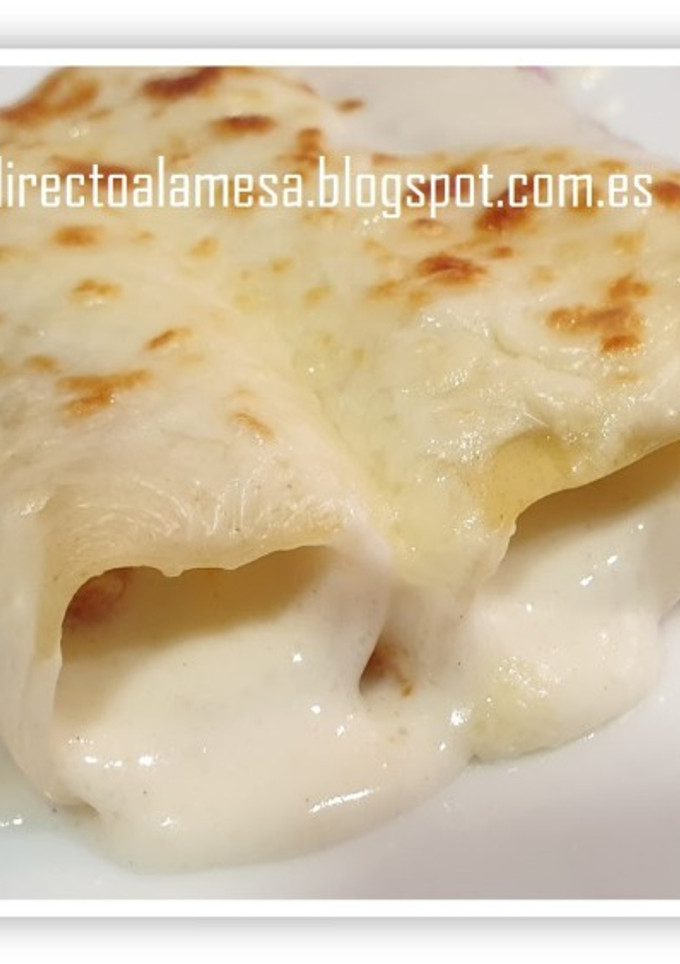 Una foto de Canelones de carne