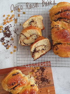 Foto resep Choco Raisin Babka