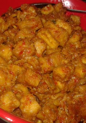 Foto resep (3T) tempe tahu teri Balado ♥