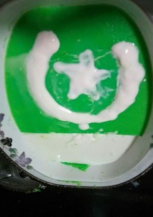 A picture of Green dish.
