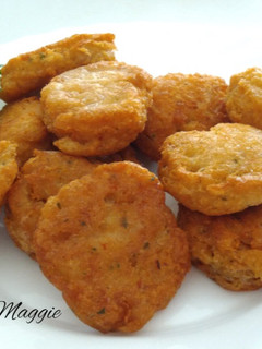 Una foto de Buñuelos de gambas
