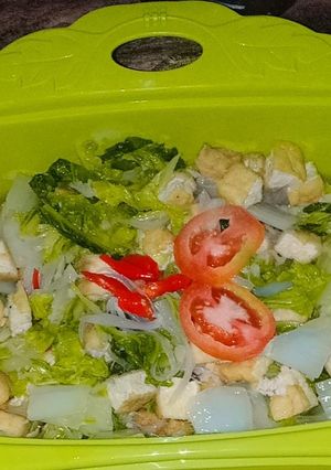 Foto resep Tumis Tahu & Sawi Putih