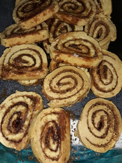 Una foto de Galletas de canela y queso