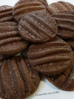 Foto principal de Galletitas de chocolate con azúcar glas