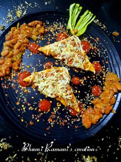 બેક બીન્સ ટોસ્ટ(Baked beans Toast Recipe in Gujarati) રેસીપી મુખ્ય ફોટો