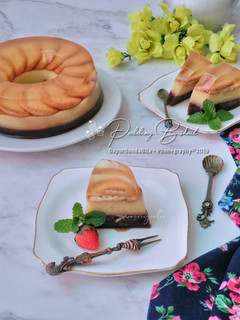 Foto resep Pudding Biskuit 3 Lapis