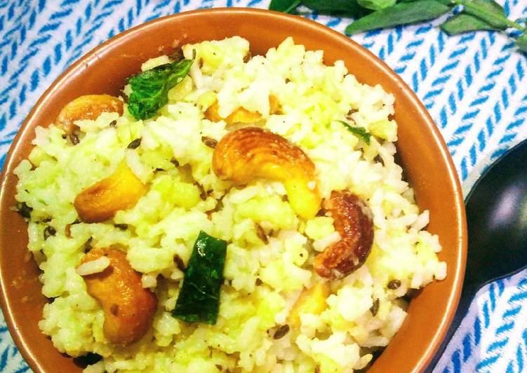 Recipe of Quick Ven pongal khara pongal