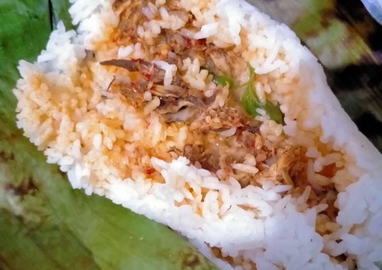 Nasi Bakar Tongkol Kemangi Simpel