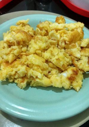 Foto resep Omelet telur keju