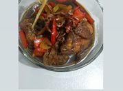 Gambar ayam kecap paprika
