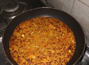 Una foto de Tortilla de Zanahoria y avena (sin huevo) 😌