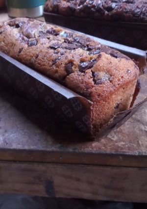 Una foto de Budín de chispas de chocolate💕