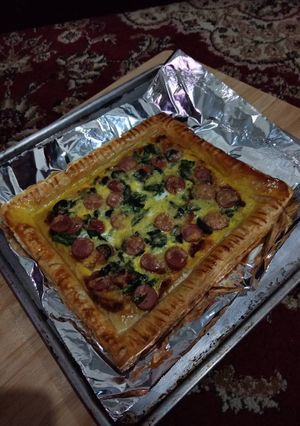 Foto resep Pizza puff pastry