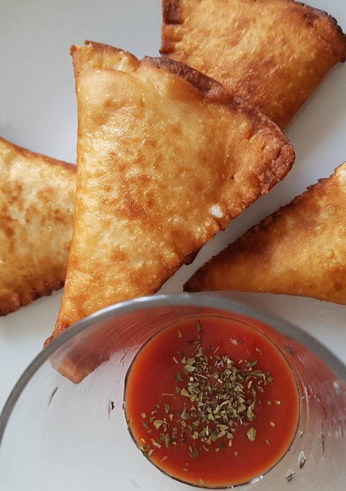 Una foto de Pastelitos Mix de Ricotta con tortillas mexicanas