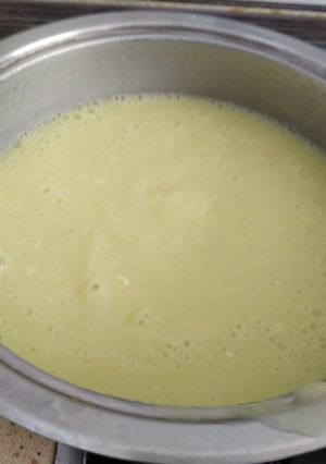 Una foto de Crema de calabacín