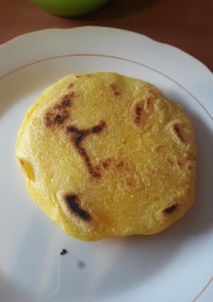 Una foto de Arepas venezolanas