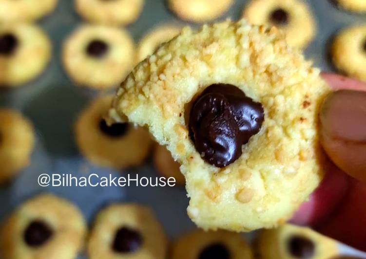 Resep Peanut Thumbprint Cookies yang Bikin Ngiler