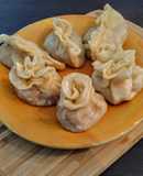 Ravioli di gamberi al vapore