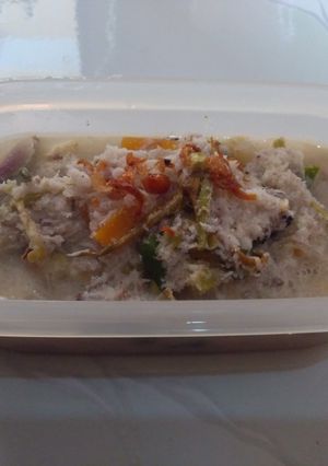Foto resep Oblok-Oblok Sayur Boros dan Ikan Panggang