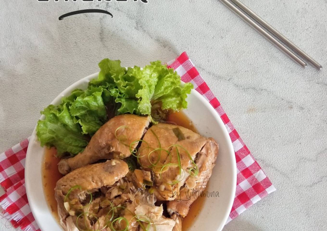 Ayam Hainan Kukus