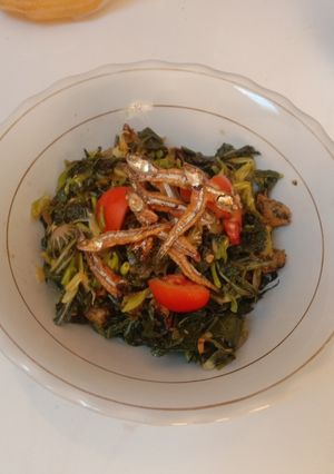 Foto resep Tumis kerang bunga pepaya