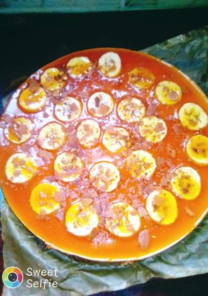 صورة لوصفة تحلية الطبقات بالموز والكراميل